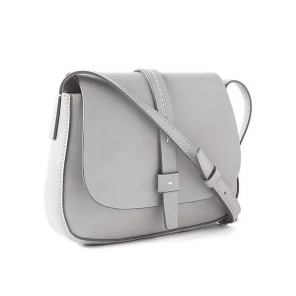 GAP Handbags - Clear OUT!  Brand New Grey Cross Body Saddle Bag